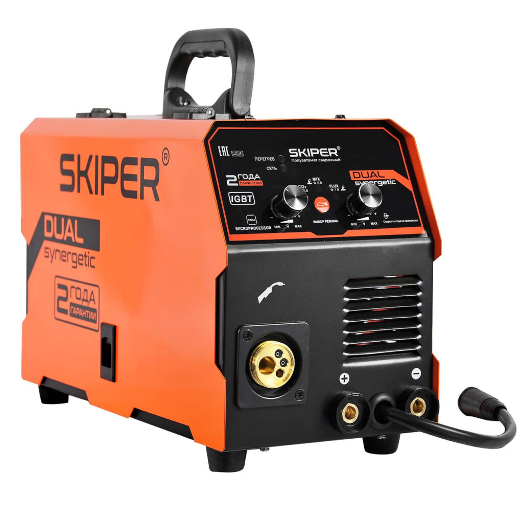 Полуавтомат сварочный SKIPER MIG/MAG-250D-18 (250А; МИКРОПРОЦЕССОР; MIG/MAG; еврорукав 3м)